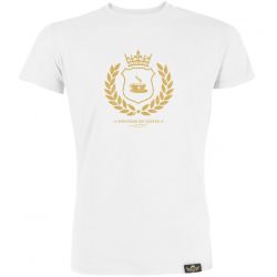 T-Shirt Powered By Coffee White
