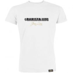Tričko Barista Life White Špeciálna Edícia