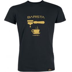 T-shirt Barista Portafilter Gold