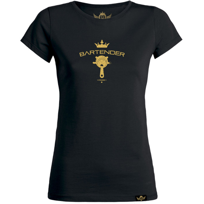 Bartender Strainer Gold